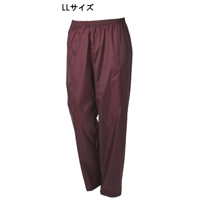 カジメイク 2206 ポリエステルパンツ [屋外作業 防風 撥水 ズボン アウトドア] LL エンジ 