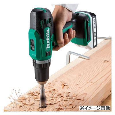 マキタ 充電式ドライバドリル [電動 工具 締付け 穴あけ 鉄工13mm 木工36mm] MDF003DSX 