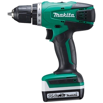 マキタ 14.4V 充電式ドライバドリル [ネジ締め 穴あけ 木工 鉄工 組立 工作 リチウムイオン] MDF347DSA