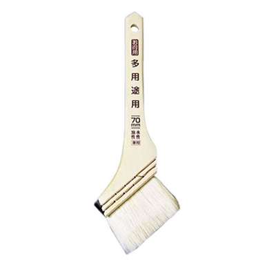 アサヒペン お得用多用途用ハケ 70mm [塗装用品 刷毛 塗料 水性 油性] OT-70 