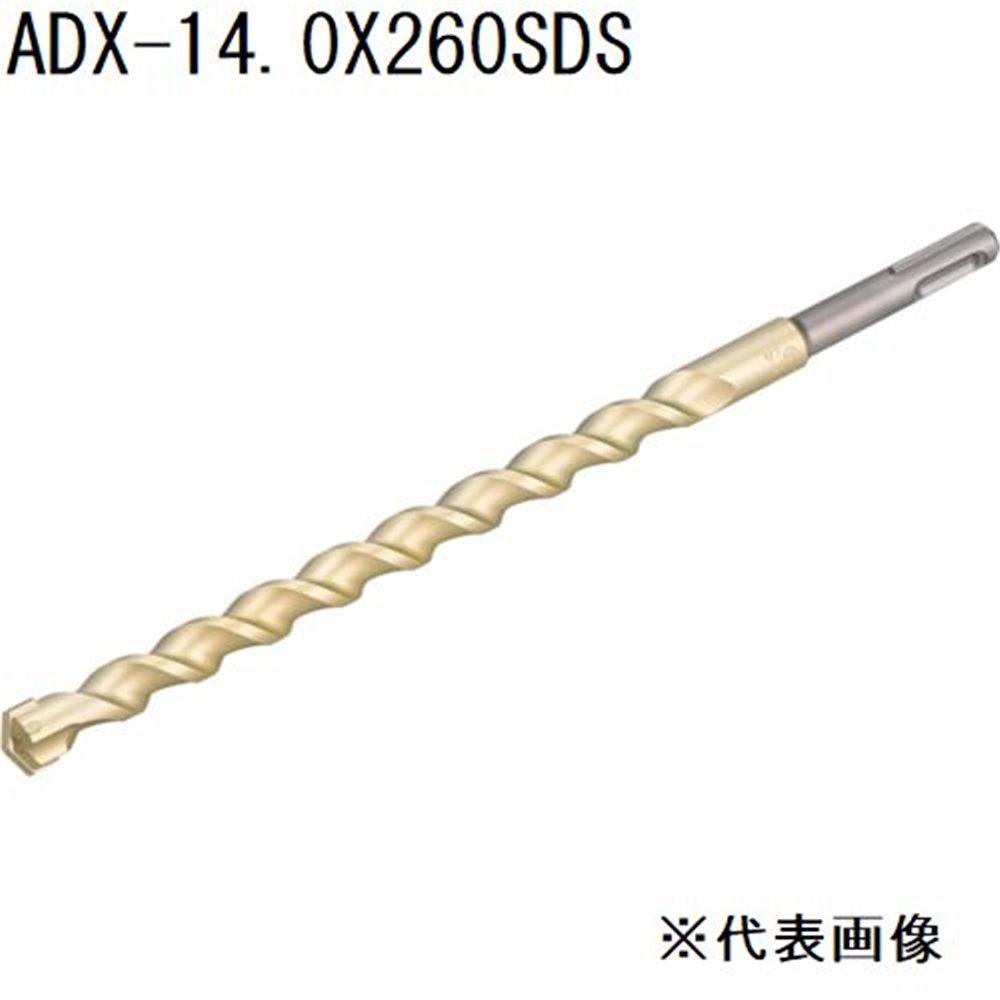 サンコーテクノ(SANKO TECHNO) アンカードリルADX-SDS 全長260タイプ [先端工具 パーツ 穴あけ コンクリート ブロック モルタル] ADX-14.0X260SDS 