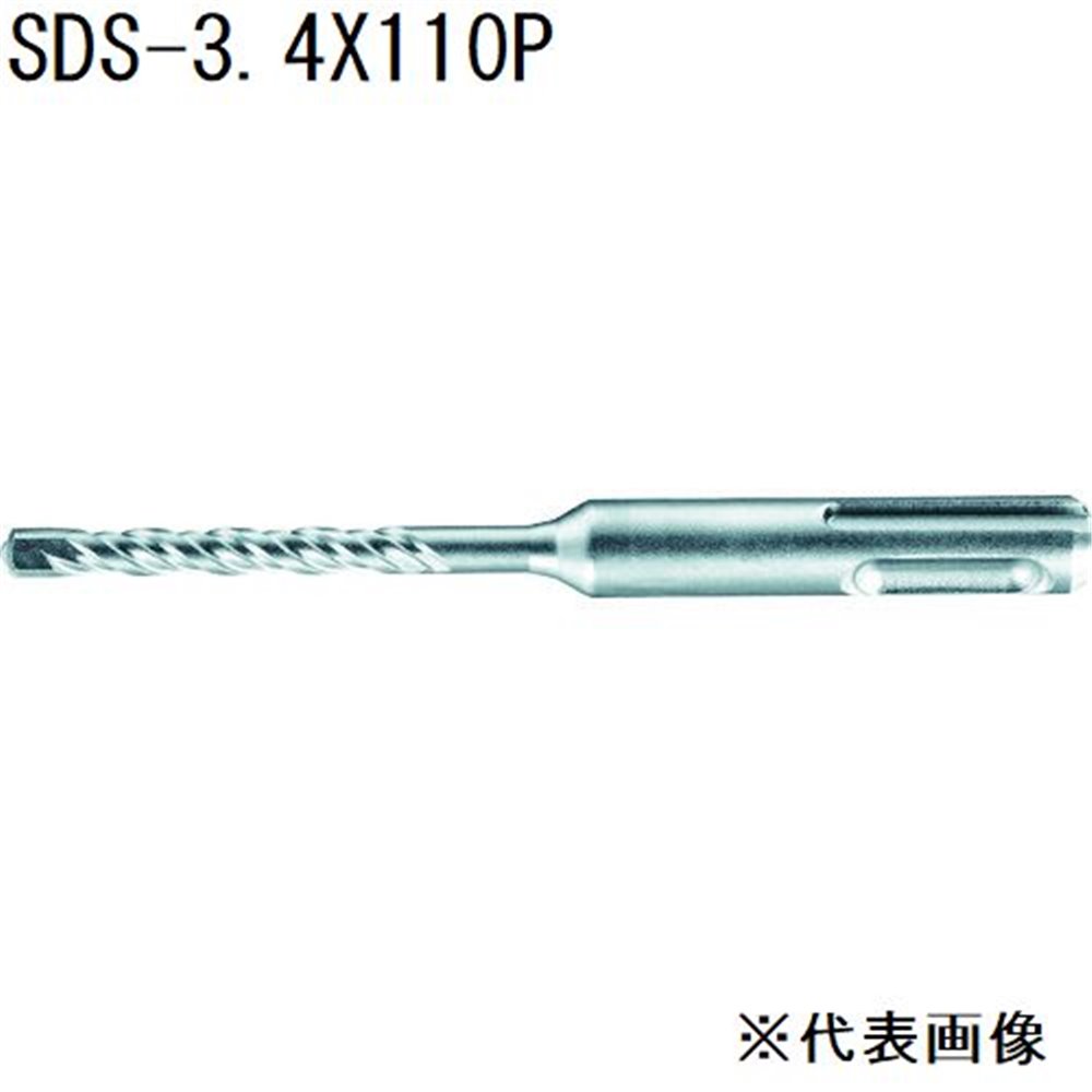 サンコーテクノ(SANKO TECHNO) オールドリル SDS [先端工具 パーツ 穴あけ コンクリート ブロック モルタル] SDS-3.4X110P