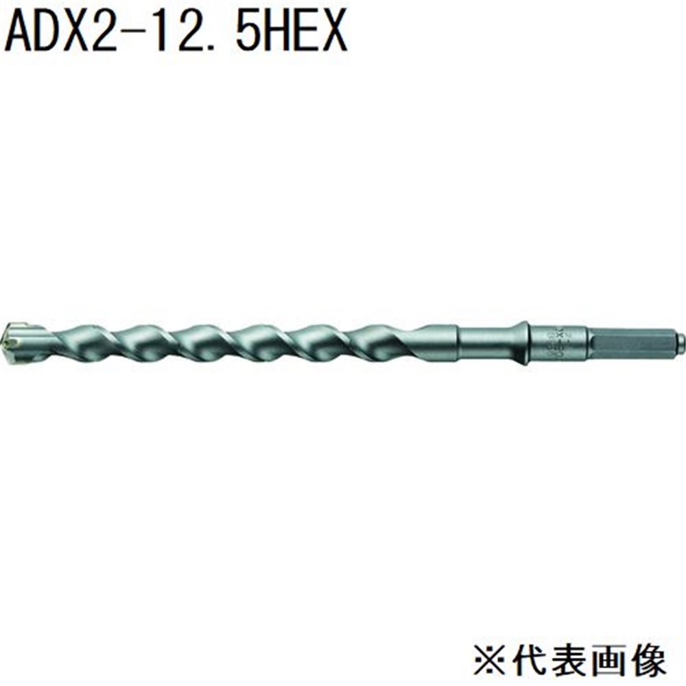サンコーテクノ(SANKO TECHNO) アンカードリルADX2-HEX 全長280 [先端工具 パーツ 穴あけ コンクリート ブロック モルタル] ADX2-12.5HEX 