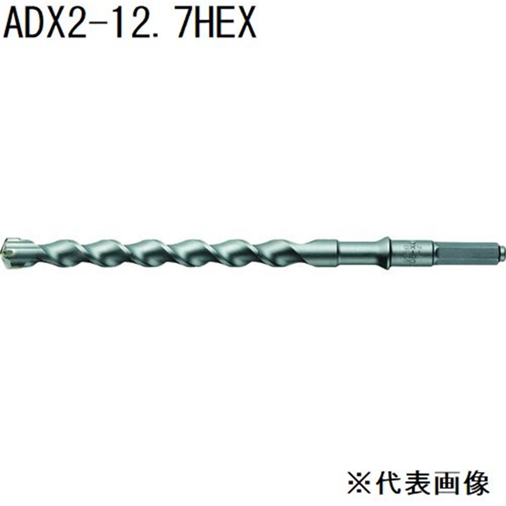 サンコーテクノ(SANKO TECHNO) アンカードリルADX2-HEX 全長280 [先端工具 パーツ 穴あけ コンクリート ブロック モルタル] ADX2-12.7HEX 