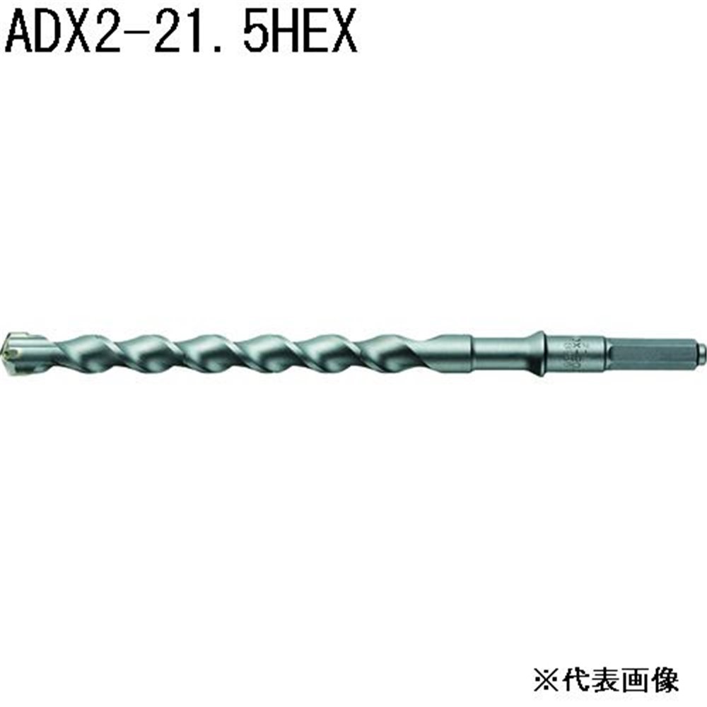 サンコーテクノ(SANKO TECHNO) アンカードリルADX2-HEX 全長320タイプ [先端工具 パーツ 穴あけ ハンマードリル コンクリート ブロック モルタル] ADX2-21.5HEX 