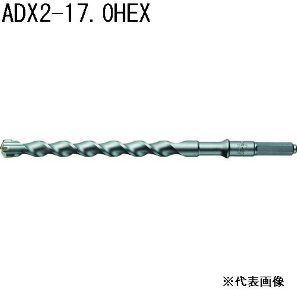 サンコーテクノ(SANKO TECHNO) アンカードリルADX2-HEX 全長320タイプ [先端工具 パーツ 穴あけ ハンマードリル コンクリート ブロック モルタル] ADX2-17.0HEX