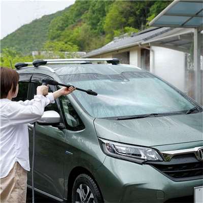 京セラ(リョービ) AC100V高圧洗浄機 高圧ホース6m＋延長高圧ホース8m [掃除 洗車 家周り ブロック タイル 軽量 コンパクト] AJP-1430SP 