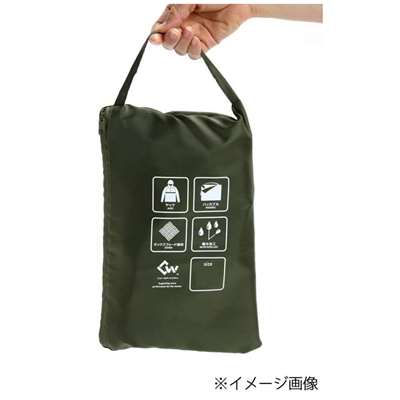 COVER WORK カヴァーワーク パッカブルオックスフォードヤッケ オリーブ 5Lサイズ [レインウェア 雨具 合羽 上着 撥水] F-865 
