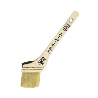 好川産業 白毛 スーパー中長毛 [刷毛 塗装用品 塗料 油性ニス] 50mm 