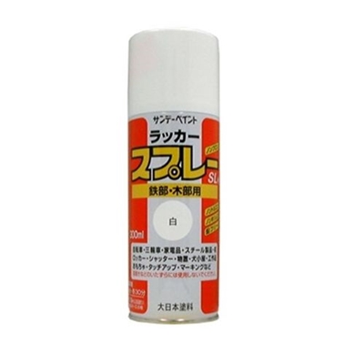 サンデーペイント ラッカースプレーSL　白 300ｍｌ