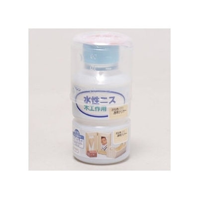 和信ペイント 水性ニス 130ml 透明