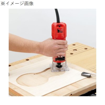 E-value トリマー 450W [木材 加工 文字彫り 溝掘り 握りやすい 操作しやすい 細径ボディ] EWT-450N 