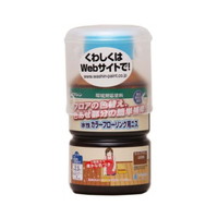 和信ペイント 水性カラーフローリング用ニス [ライトブラウン] 100ml 