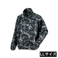 カジメイク 防風プルオーバー LLサイズ [ウィンドブレーカー ジャンパー メンズ レディース 男女兼用 防風 作業着 おしゃれ] マーブル 2276 