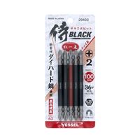 高儀 侍BLACK サキスボビット100mm 5本組[電動ドライバー用ビット インパクト ドリル ドライバ プラス 両頭ビット] SB100-5 