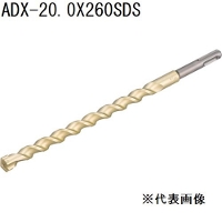サンコーテクノ(SANKO TECHNO) アンカードリルADX-SDS 全長260タイプ [先端工具 パーツ 穴あけ コンクリート ブロック モルタル] ADX-20.0X260SDS 