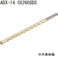 サンコーテクノ(SANKO TECHNO) アンカードリルADX-SDS 全長260タイプ [先端工具 パーツ 穴あけ コンクリート ブロック モルタル] ADX-14.0X260SDS 