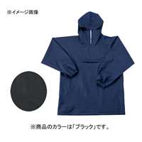 コヤナギ #780 EVA防水ヤッケ ブラック 4Lサイズ [レインウェア 上着 フード 男性用] 4L ﾌﾞﾗｯｸ 