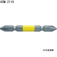 ANEX (アネックス) カラービット 2本組 ＋2×110 [工具 作業 ネジ締め 電動ドライバー マグネット] ACM-2110 