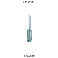 大日商 木工ビット U溝ビット 12×15 R7.5 [作業工具 ルーター 木工 引き手溝 滑り止め] U1215 